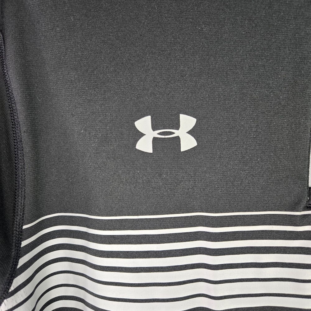 UNDER ARMOUR 1/4 Zip Loose Pullover Mens XL Athleisure Golf Embroidered M - Picture 3 of 9